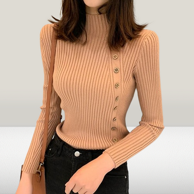 Bexley - Eleganter Strickpullover mit Rollkragen für Frauen