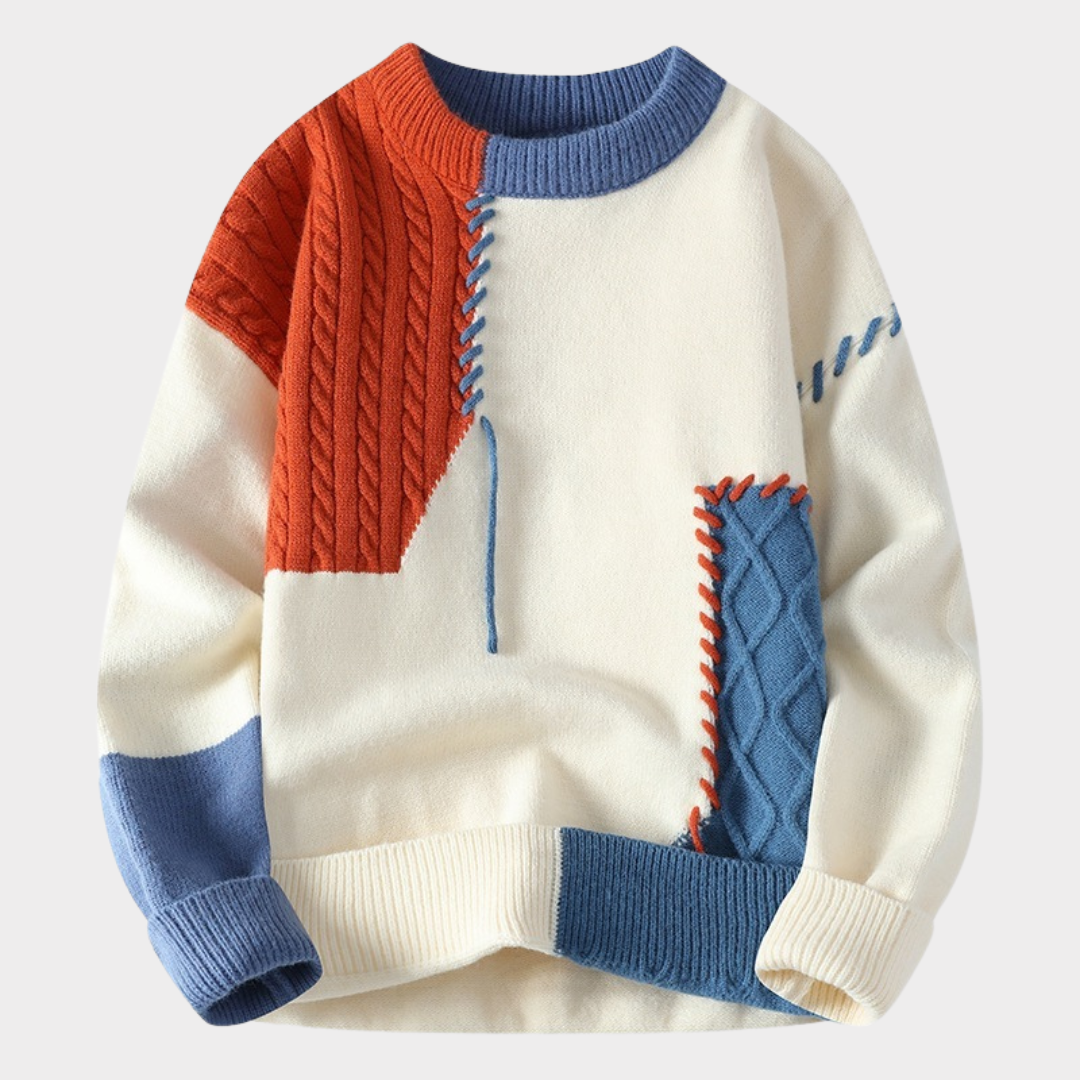 Spectrum - Patchwork Pullover