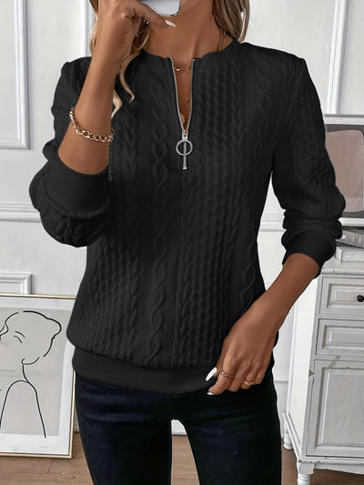 Eleganter stilvoller Strickpullover