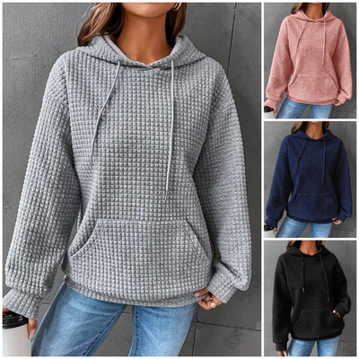 Schlichter und lässiger Kapuzenpullover für Damen