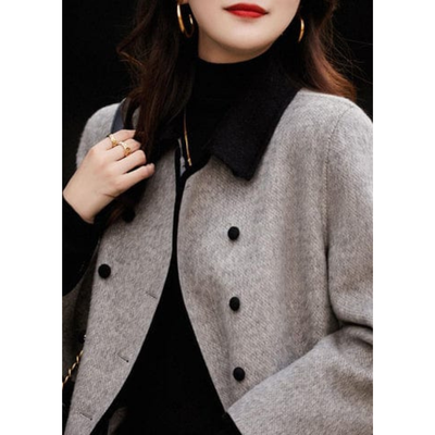 Langer Winter-Trenchcoat für Frauen | Lange Ärmel