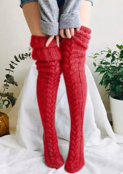 Grandfaux - Lange Wollsocken für Frauen