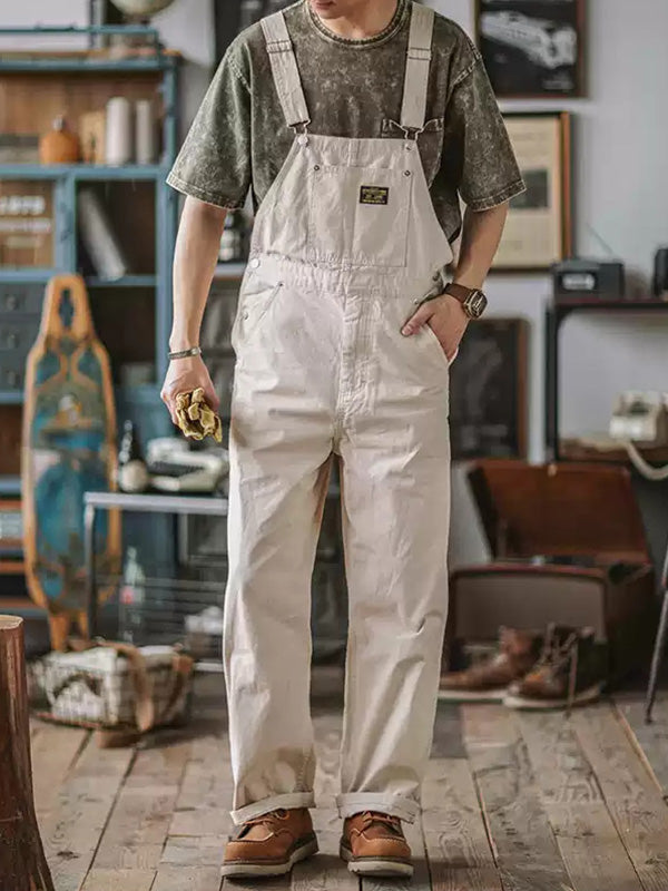 Unisex-Overall aus Segeltuch im Vintage-Stil