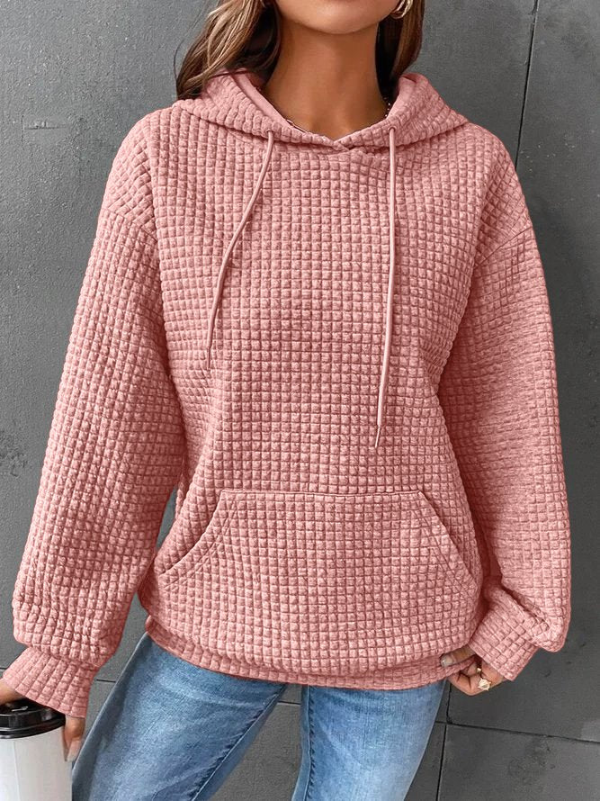 Schlichter und lässiger Kapuzenpullover für Damen