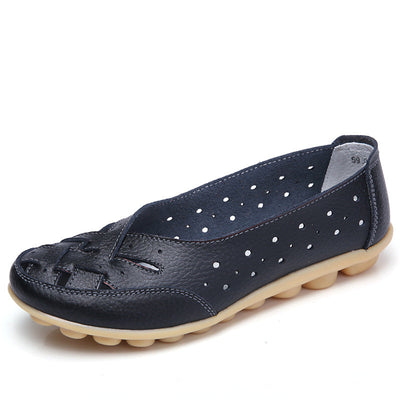 Minia - Ultrabequeme Ballerinas aus Leder-Bonida Shop