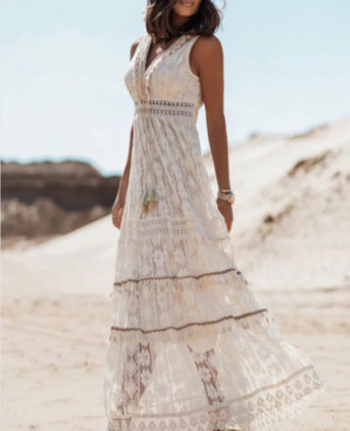 Saphira | Elegantes und stilvolles Kleid im Boho-Chic-Bonida Shop