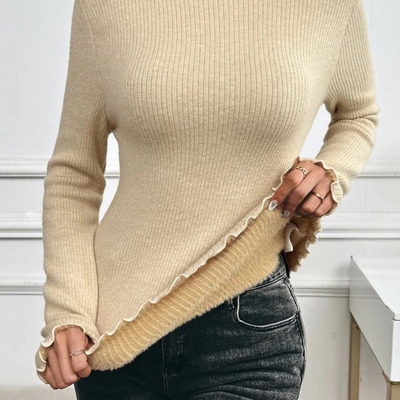 Ianthe - Stylischer warmer Pullover für Frauen