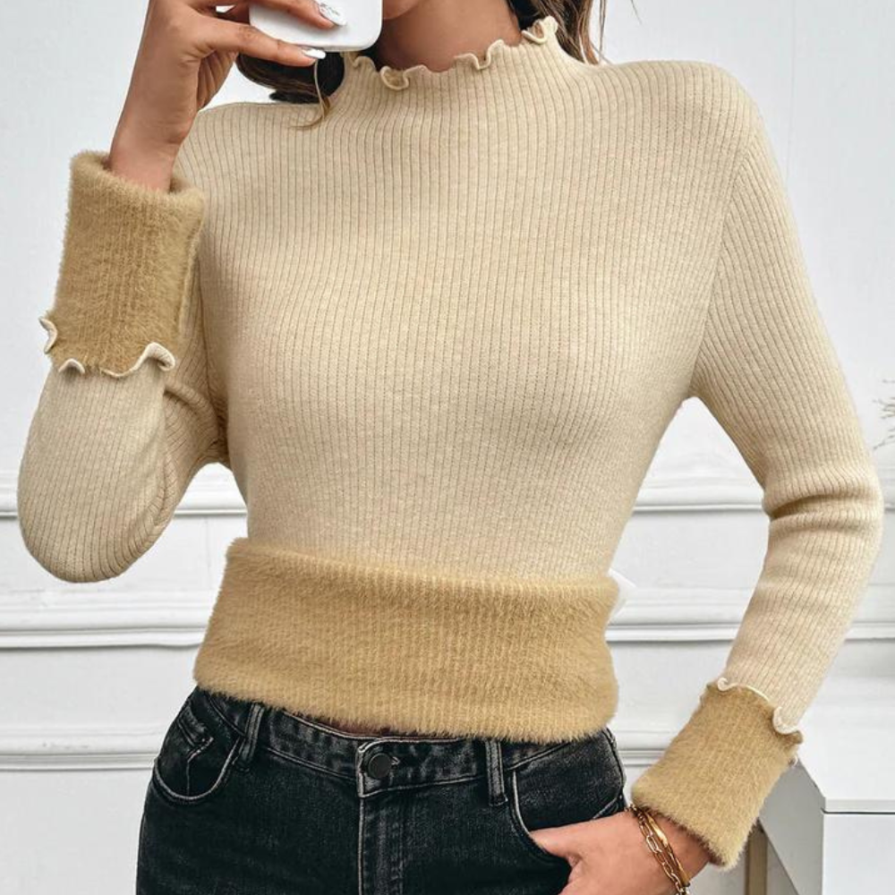 Ianthe - Stylischer warmer Pullover für Frauen