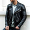 Yuri | Bikerjacke aus Leder für Männer
