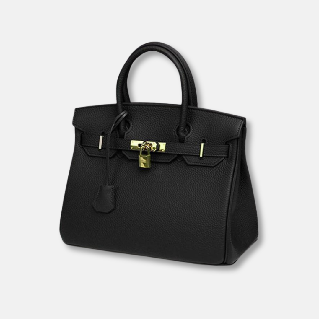 Handtasche mit Schlossdetail