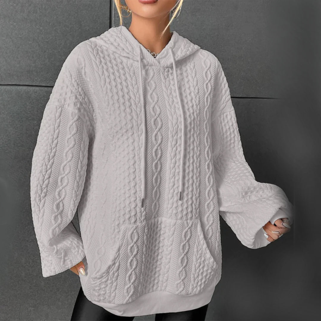 Clarissa | Bequemer Chic-Kapuzenpullover für Frauen