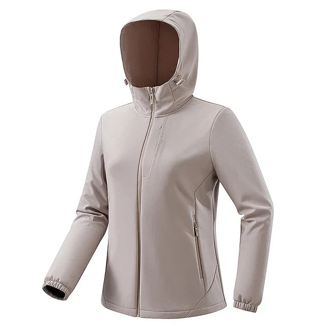 Vicky - Wasserdichte und winddichte Fleece-Softshell-Jacke für Frauen