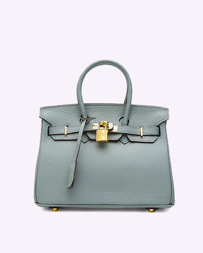 Handtasche mit Schlossdetail