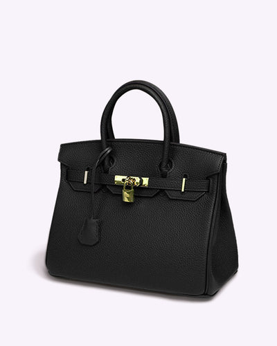 Handtasche mit Schlossdetail