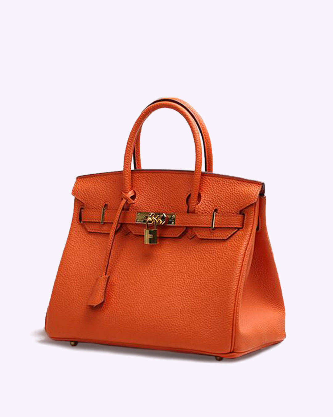 Handtasche mit Schlossdetail