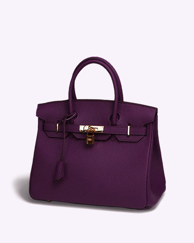 Handtasche mit Schlossdetail