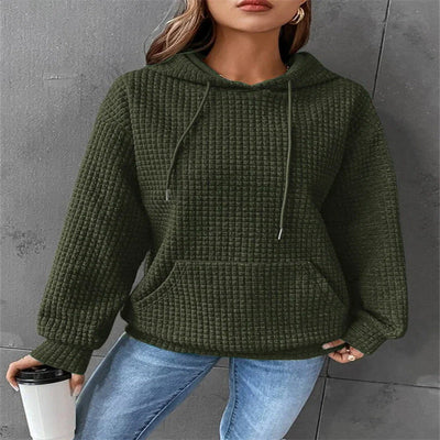 Schlichter und lässiger Kapuzenpullover für Damen