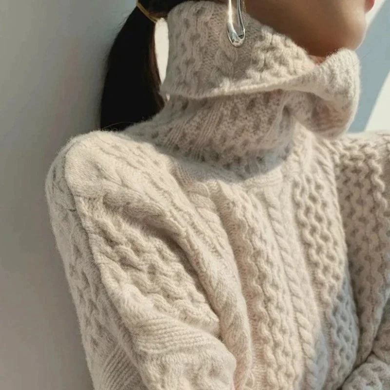 BOUCLÉ COUTURE Pullover mit Rollkragen-Bonida Shop