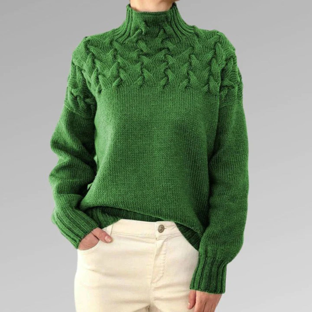 Sansa - Strickpullover mit Rollkragen für Frauen