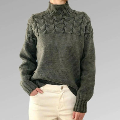 Sansa - Strickpullover mit Rollkragen für Frauen