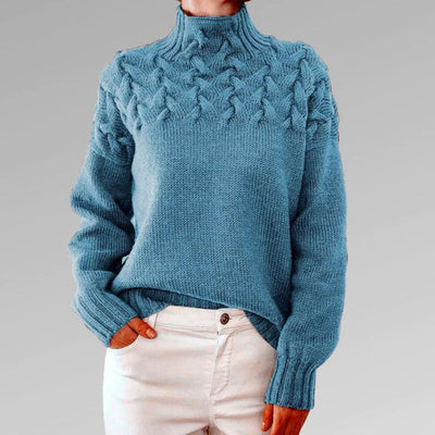 Sansa - Strickpullover mit Rollkragen für Frauen