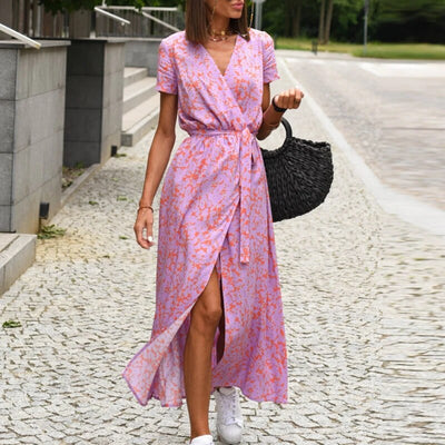 Anna Kleid mit Blumendruck Frühling/Sommer-Bonida Shop