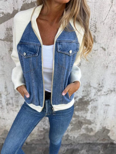 Brooklynn - Moderne Jacke mit Jeansstoff