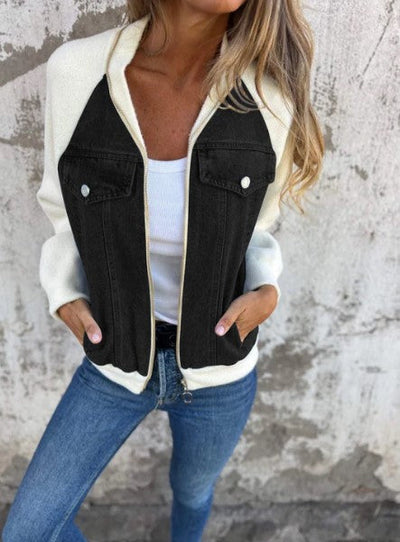 Brooklynn - Moderne Jacke mit Jeansstoff