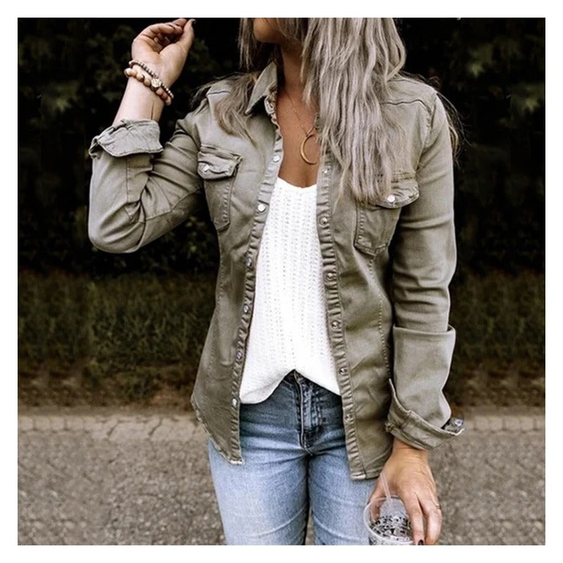 Sophia - Ultratrendige Jeansjacke-Bonida Shop