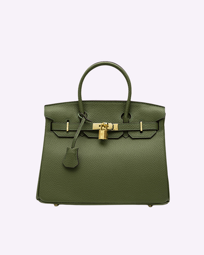 Handtasche mit Schlossdetail