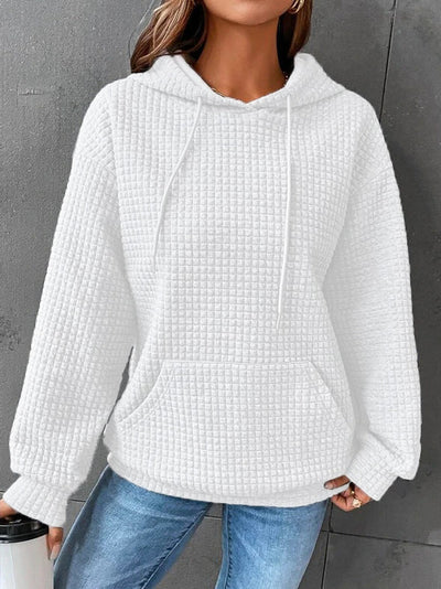 Schlichter und lässiger Kapuzenpullover für Damen