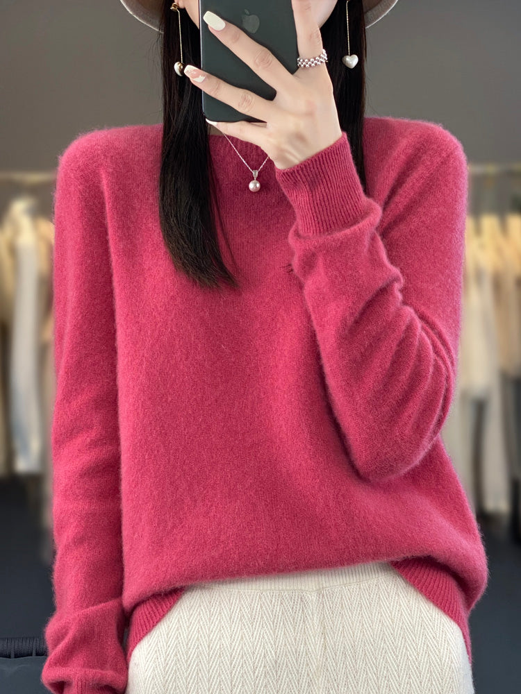 Pullover | Damen-Sweatshirt aus luxuriösem Material