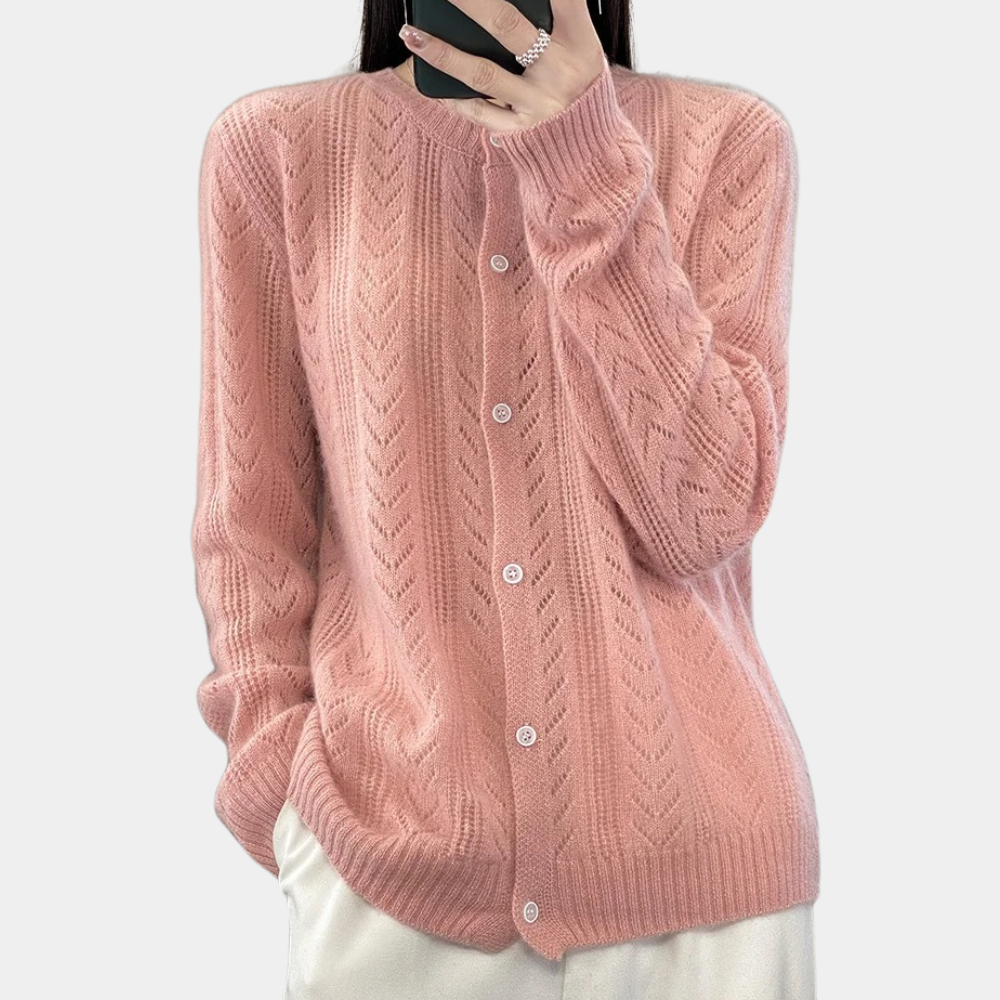 Freesia - Bequemer warmer Pullover für Frauen