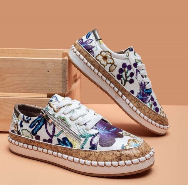 Santorini Flower Sneaker N1 Trend der Saison-Bonida Shop