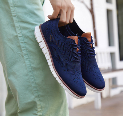 Jonas | Herren-Schnürschuhe mit atmungsaktivem Obermaterial – leicht, flexibel und stilvoll