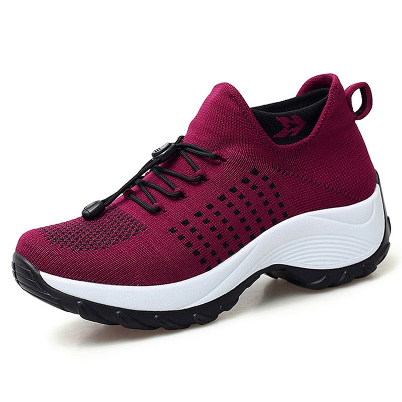 OrthoFit - Atmungsaktive Sneakers Mesh Freizeitschuhe für Damen