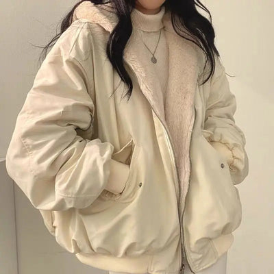 Ellen - Bequeme doppellagige Winterjacke im koreanischen Stil